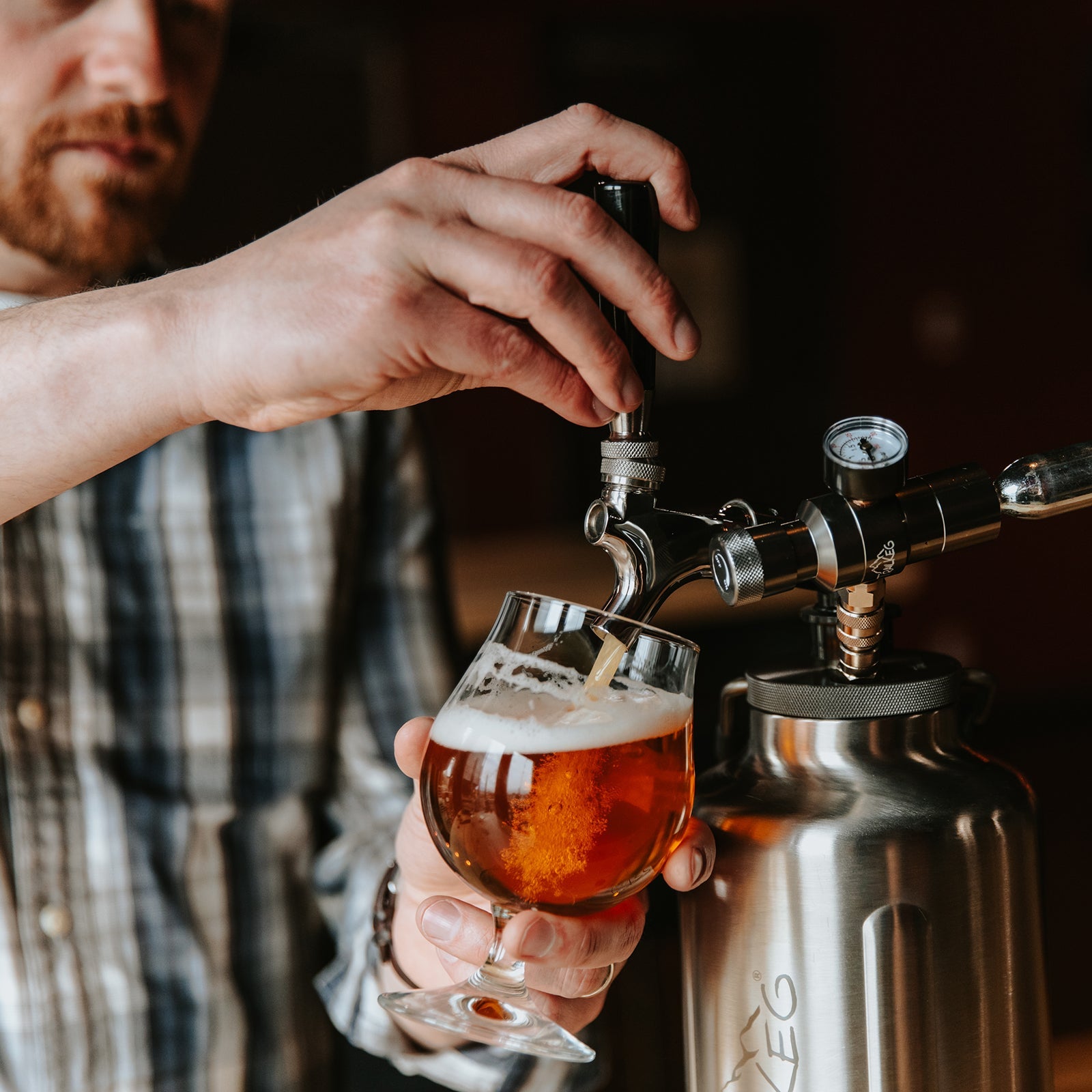 TrailKeg Half Gallon Pressurized Beer Growler
