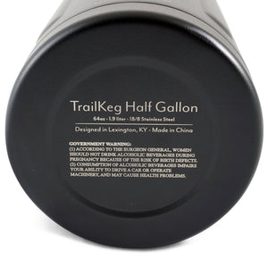 Case - 6 Count - TrailKeg Half Gallon Growler