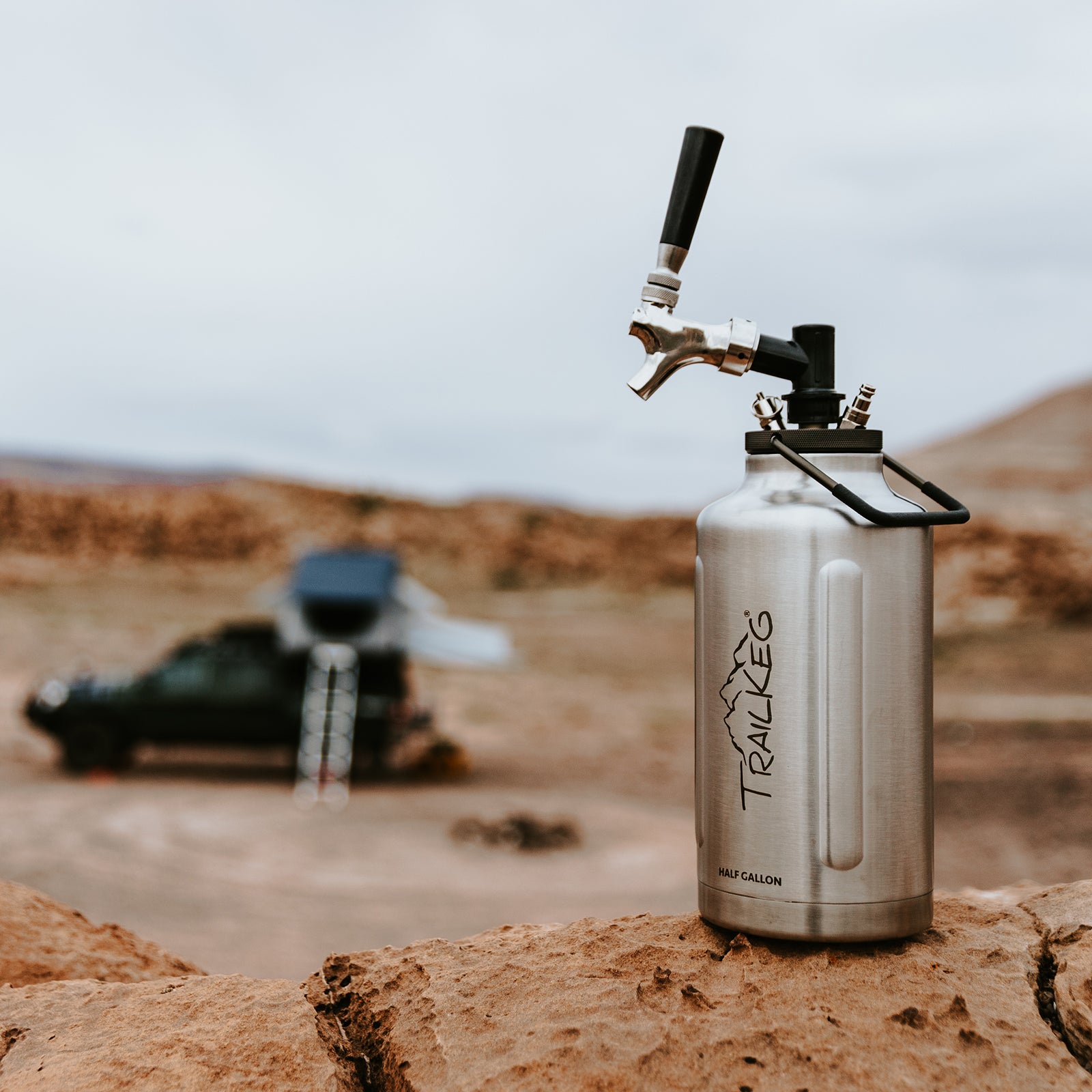 TrailKeg Pressurized Beer Growler Pro Package