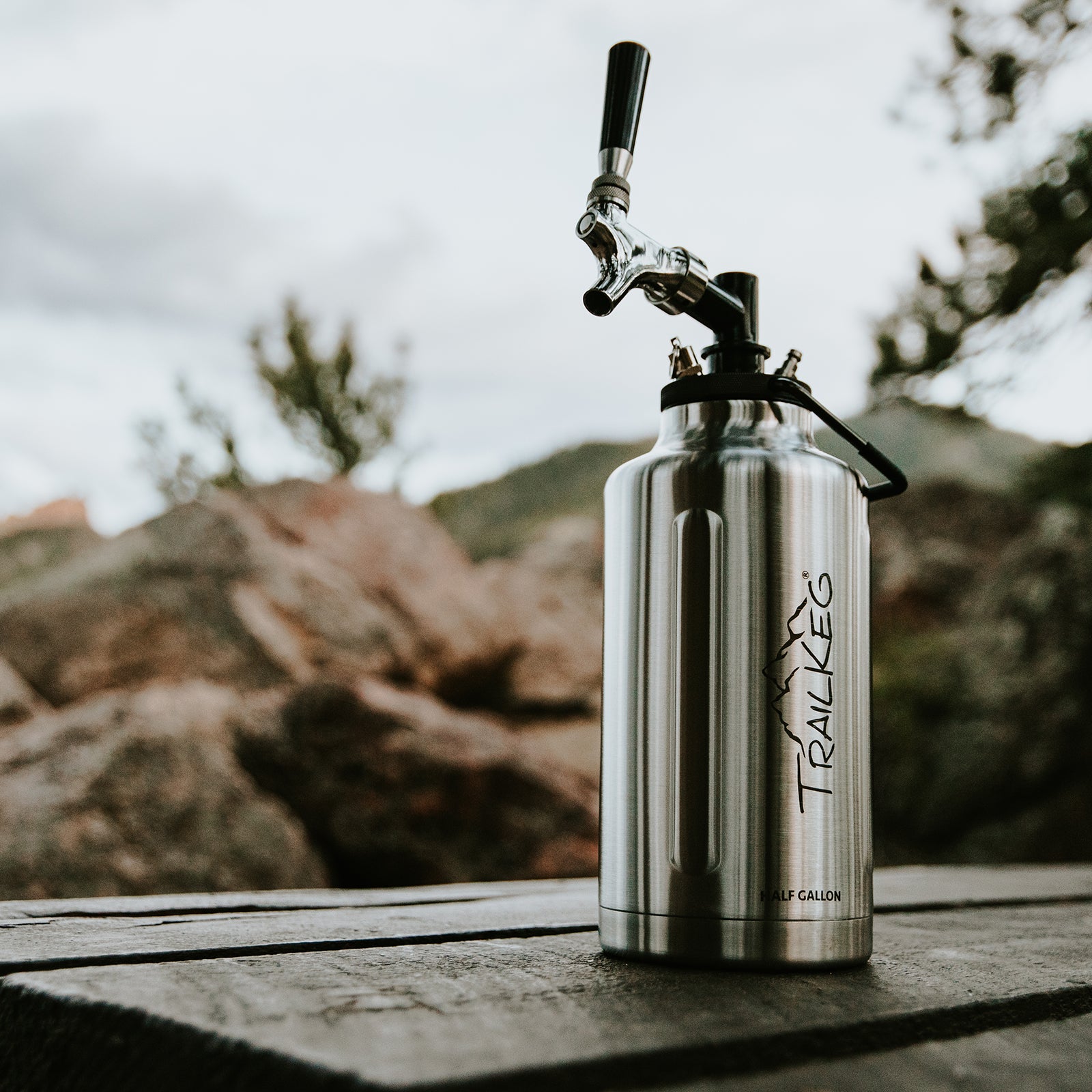 TrailKeg Pressurized Beer Growler Pro Package