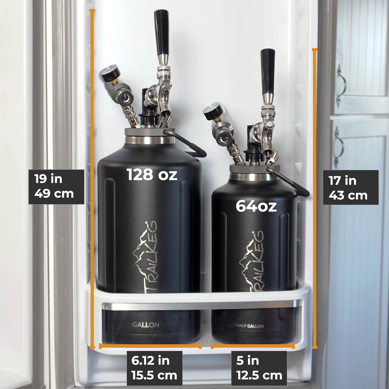 TrailKeg Half Gallon Pressurized Beer Growler